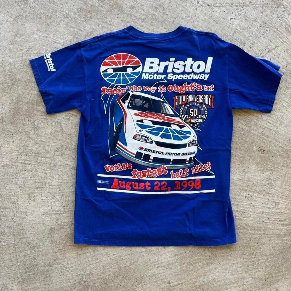 1998 nascar racing tee full print